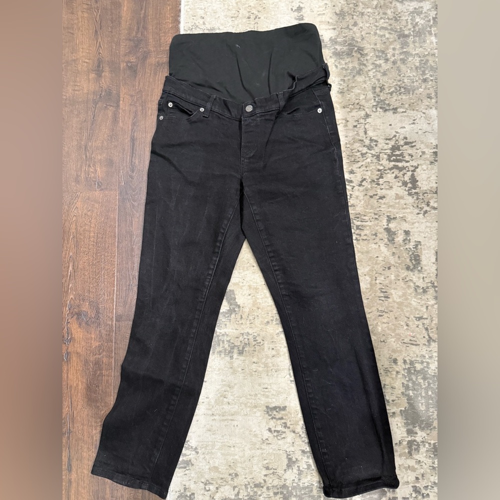 GAP Black Maternity Jeans full panel